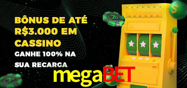 megabet melhor bônus de depósito