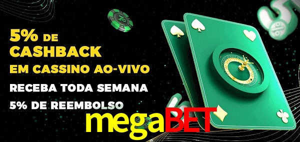 Promoções do cassino ao Vivo megabet